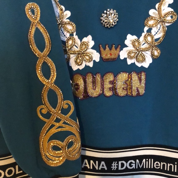 Sale. New Authentic Dolce and Gabbana embellished sweater - Picture 8 of 16